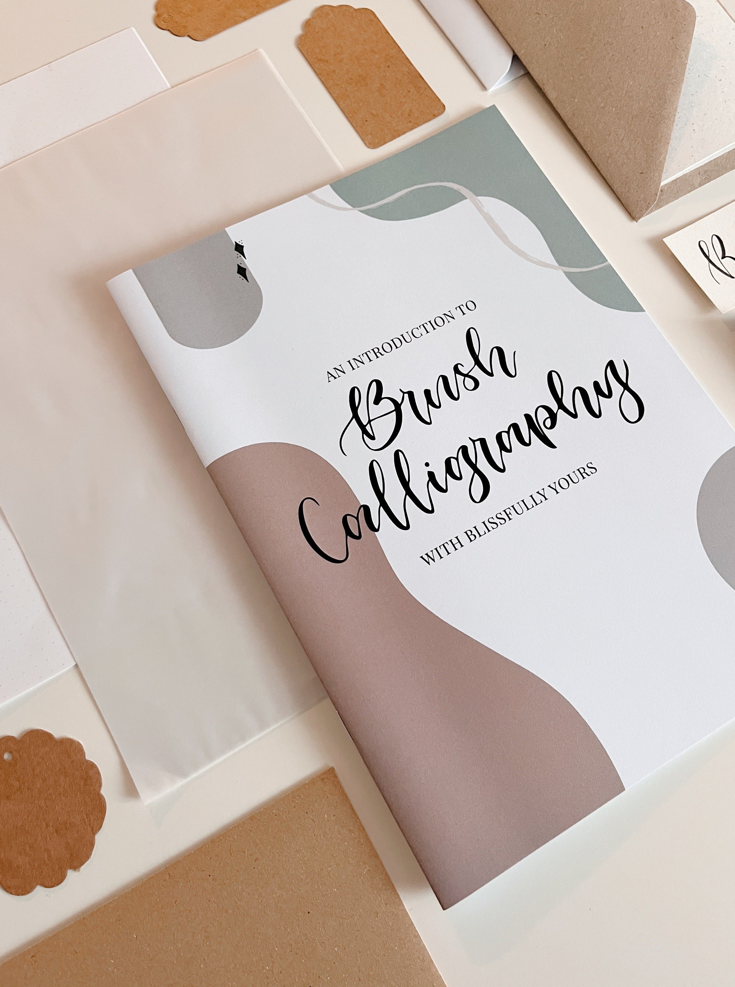 Brush deals calligraphy workbook