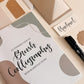 Video Course Edition - Beginners Brush Calligraphy Workbook Kit